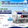 Bồn Nước Inox Sơn Hà 5000L Ngang Φ1380
