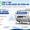 Bồn Nước Inox Sơn Hà 500L Ngang