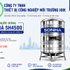Bồn nước inox Sơn Hà 4500L đứng (Φ1380)